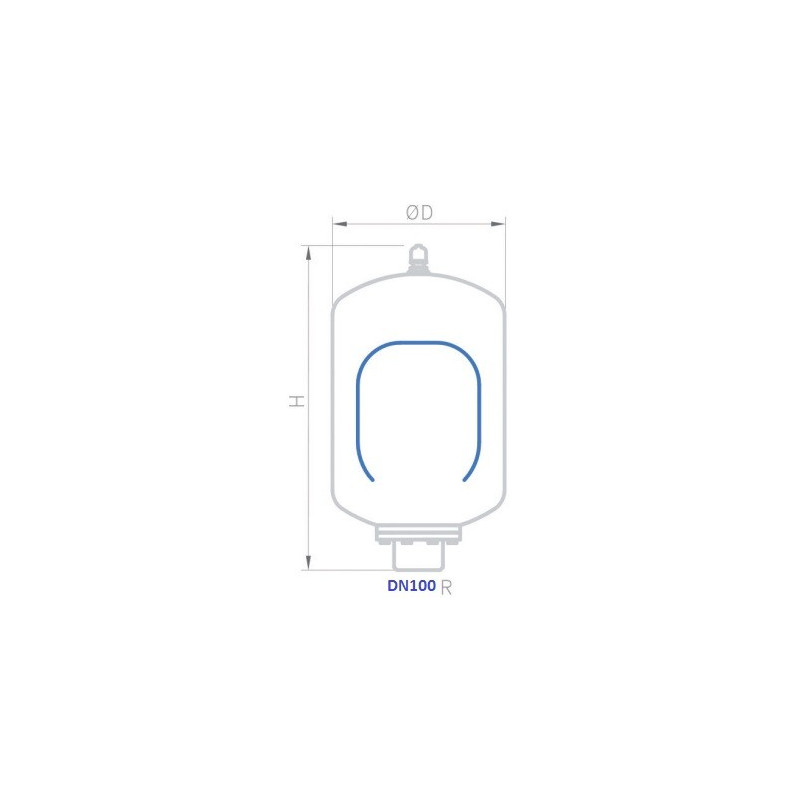 VASO EXPANSIÓN IBAIONDO 350 AHN 20 bar DN100 ANTIARIETE COMPRAR