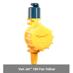 Mini difusor Vari-Jets 180º