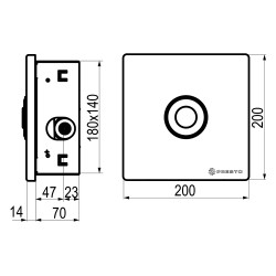 PRESTO ARTE IE 2D     19750 CON LLAVE PASO 1,2  lts/s  1" descarga  6 l