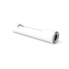 TUBO COAXIAL Ø 60/100 *250 M/H POLIPROPILENO-ACERO