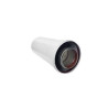 TUBO COAXIAL Ø60/100 250MM M/H ALUMINIO PINTADO