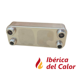 INTERCAMBIADOR CALDERA FERROLI 16 PLACAS I39812300